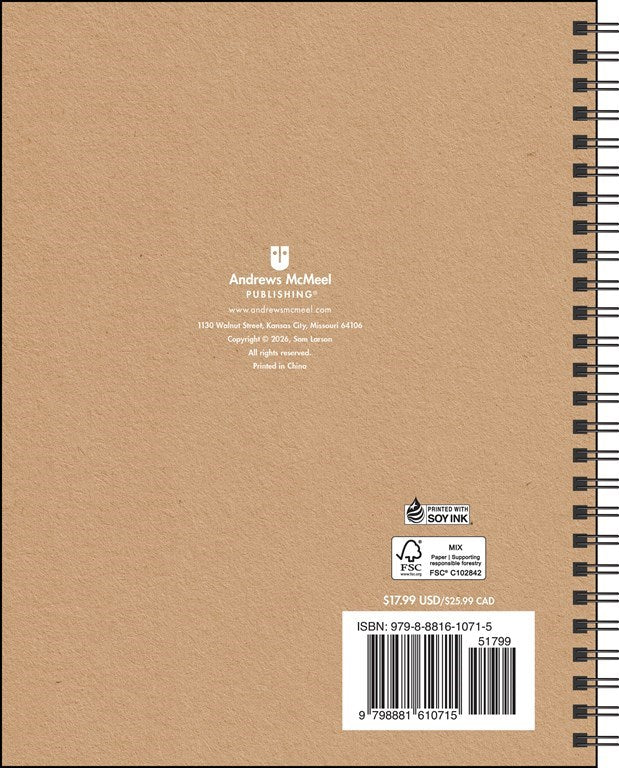 AMC Sam Larson Paranormal Parks 12-Month 2027 Monthly/Weekly Planner Calendar