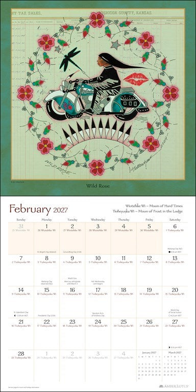 The Lakota Way 2027 Wall Calendar