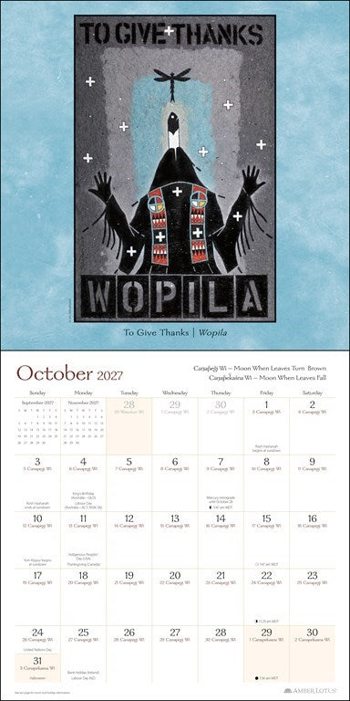 The Lakota Way 2027 Wall Calendar