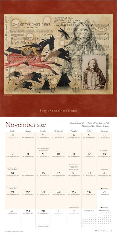 The Lakota Way 2027 Wall Calendar