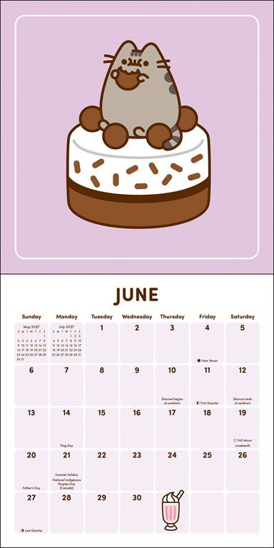 AMC Pusheen 2027 Mini Wall Calendar
