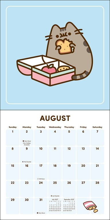 AMC Pusheen 2027 Mini Wall Calendar