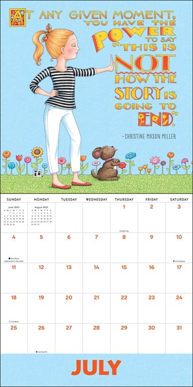 Mary Engelbreit’s Your Voice Matters 2027 Wall Calendar