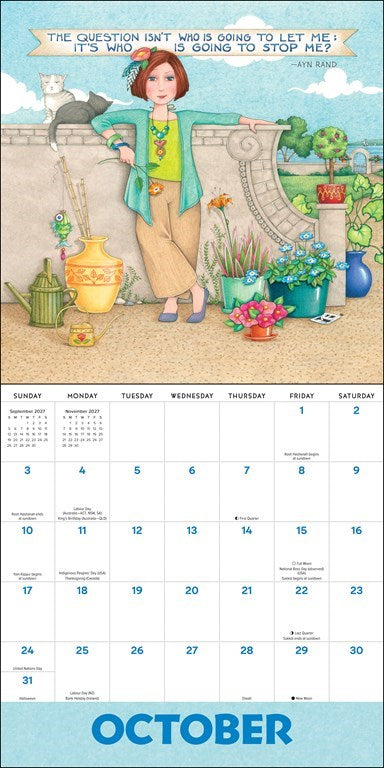 Mary Engelbreit’s Your Voice Matters 2027 Wall Calendar