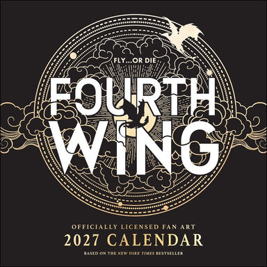 AMC Fourth Wing Officially Licensed Fan Art 2027 Wall Calendar