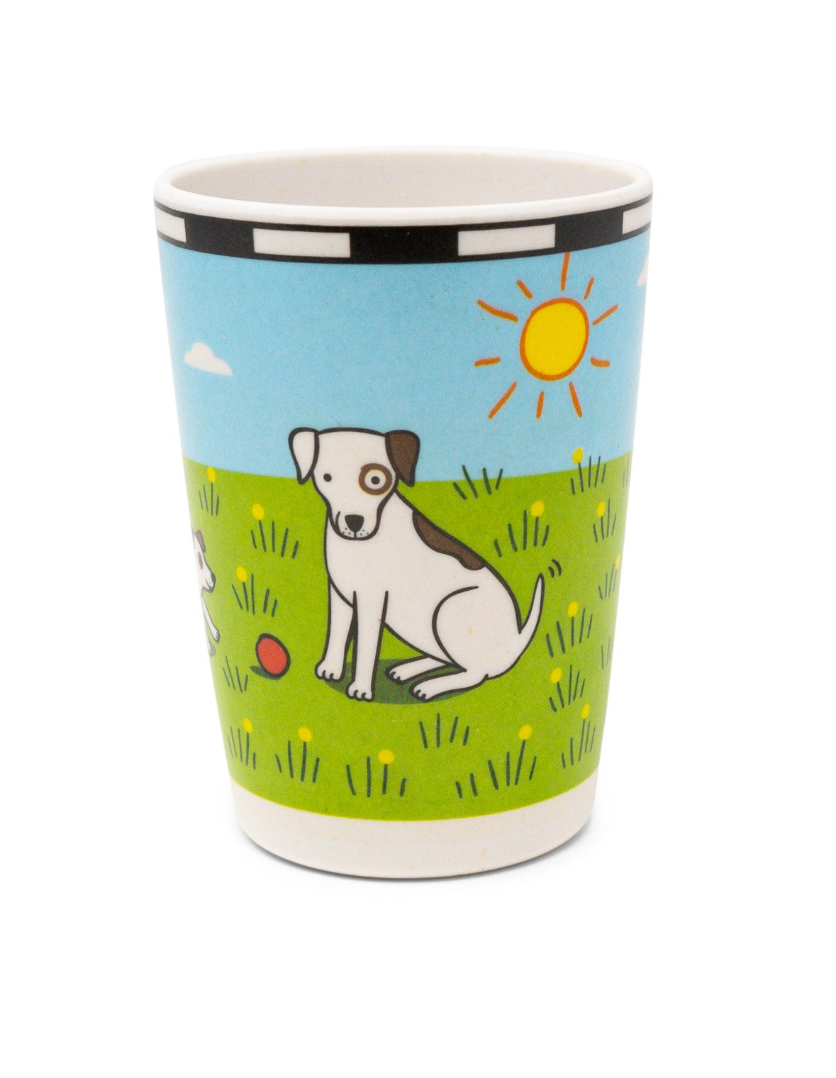 Jack Rabbit Bamboo Dish Set Dog