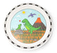 Jack Rabbit Bamboo Dish Set Dinosaur
