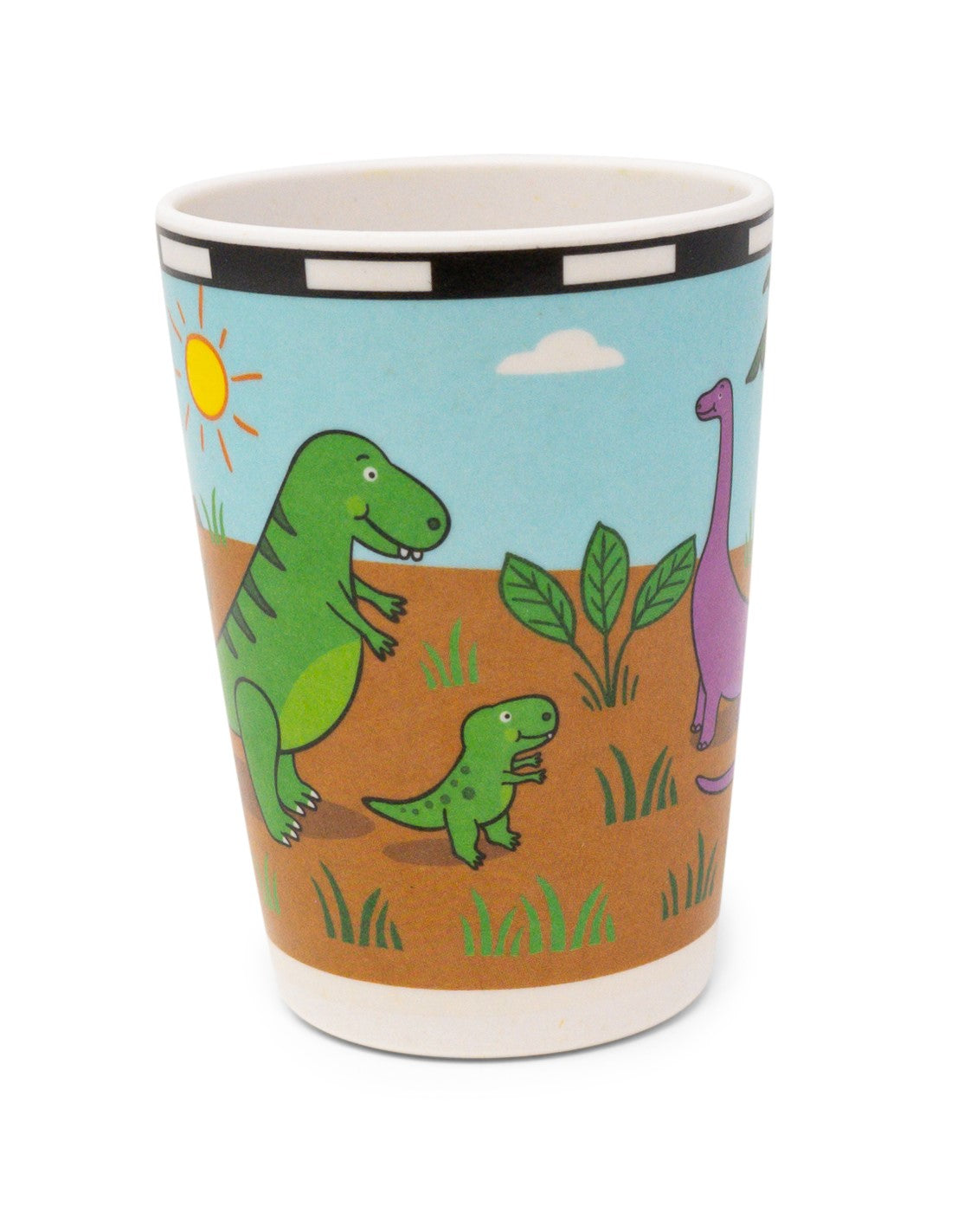 Jack Rabbit Bamboo Dish Set Dinosaur