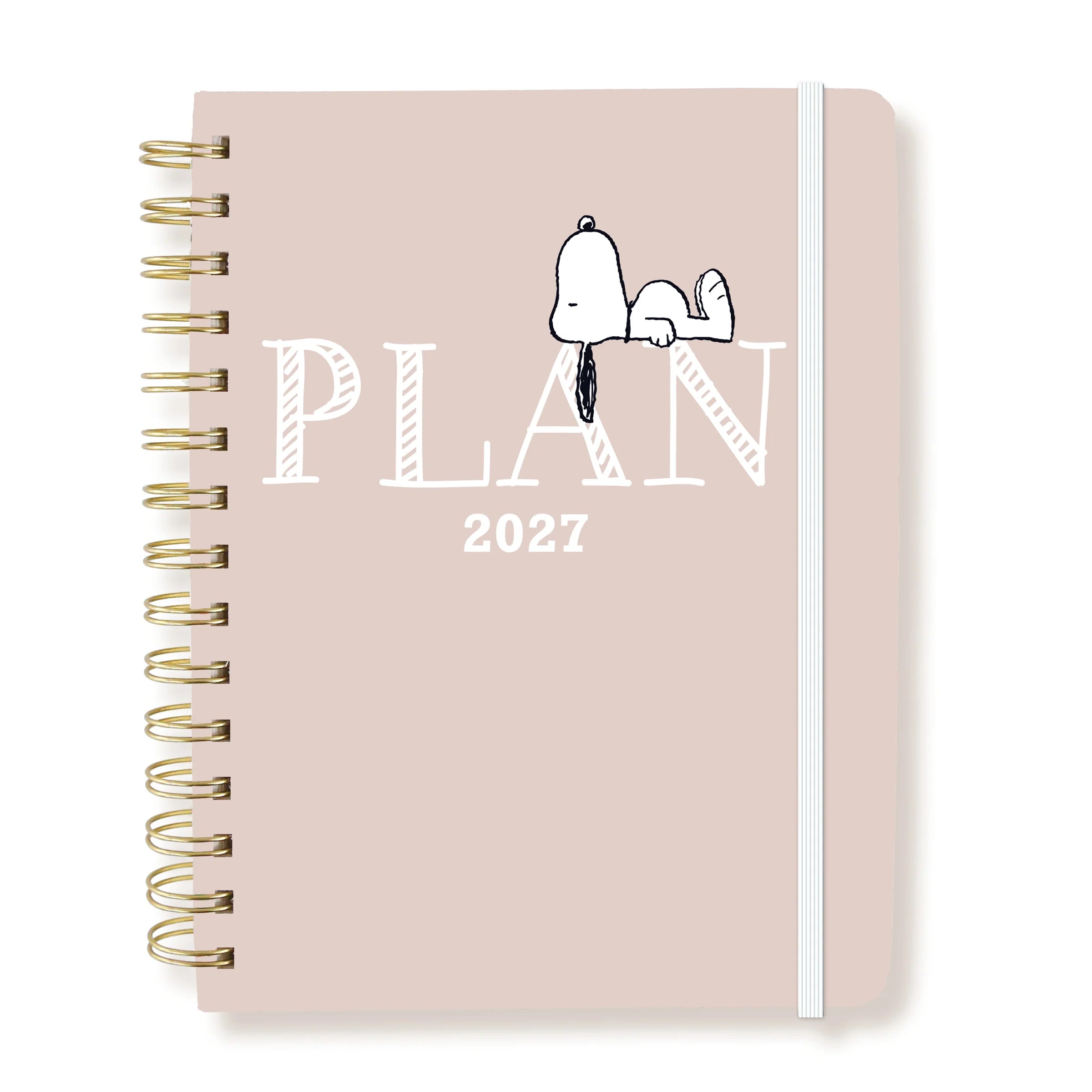 GRPH Peanuts: Plan 2027 Spiral-Bound Engagement Calendar
