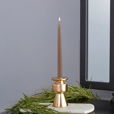 ROOT 9" Dipped Taper Candle - Portobello