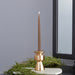 ROOT 9" Dipped Taper Candle - Portobello