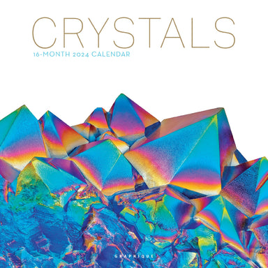 Crystals 2024 Wall Calendar    