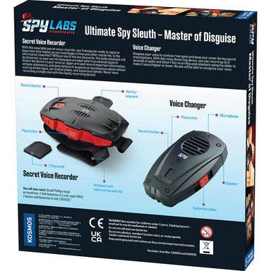 Spy Labs Master of Disguise - Voice Changer & Voice Recorder