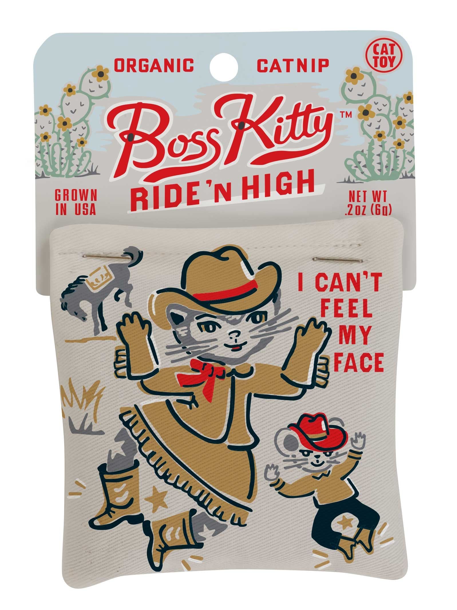 BLUEQ Boss Kitty Catnip Toy