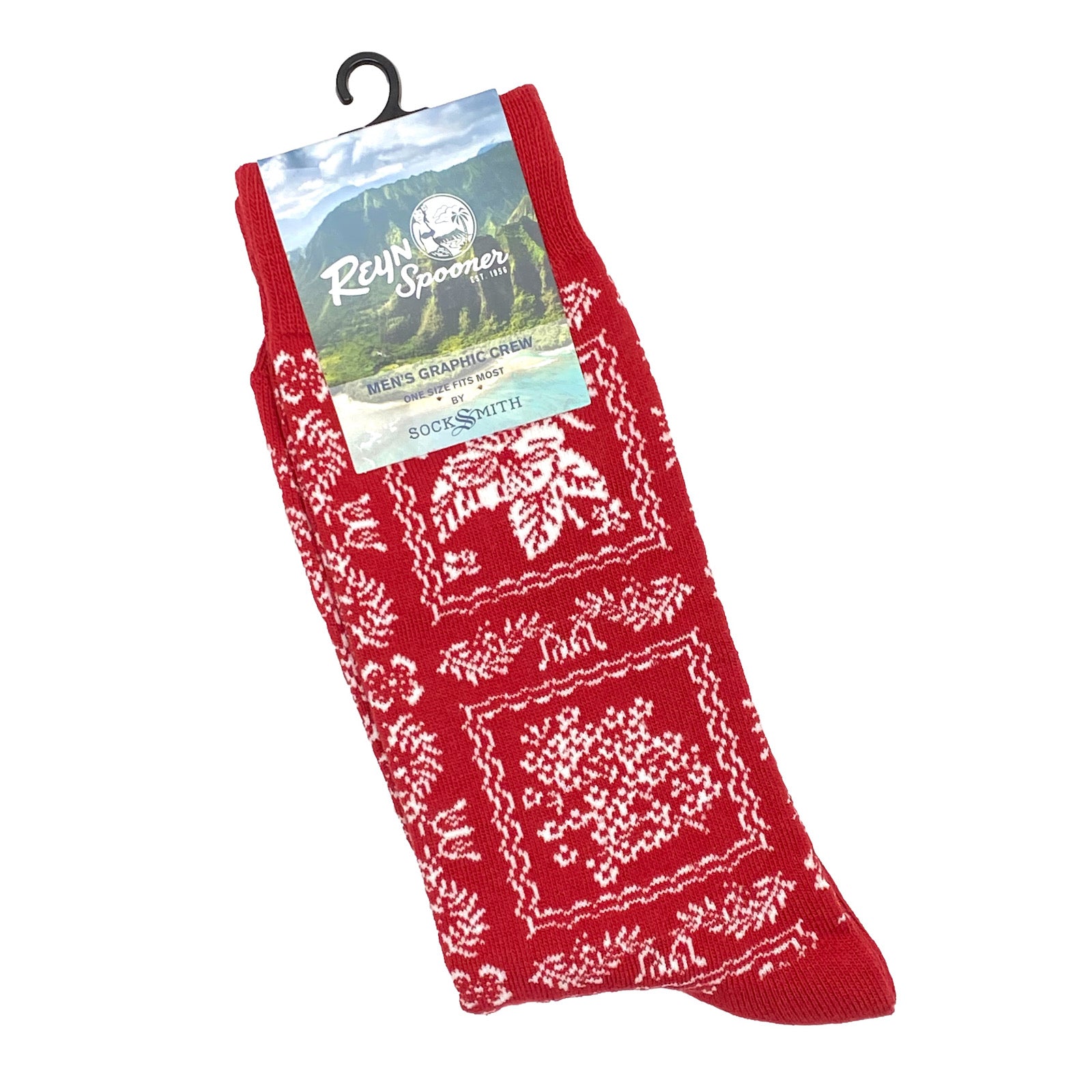 Reyn Spooner Lahaina Sailor Socks Red OS - One Size  805766194839