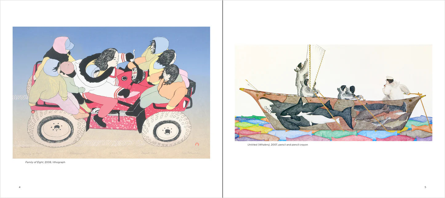 Tim Pitsiulak Drawings and Prints from Cape Dorset