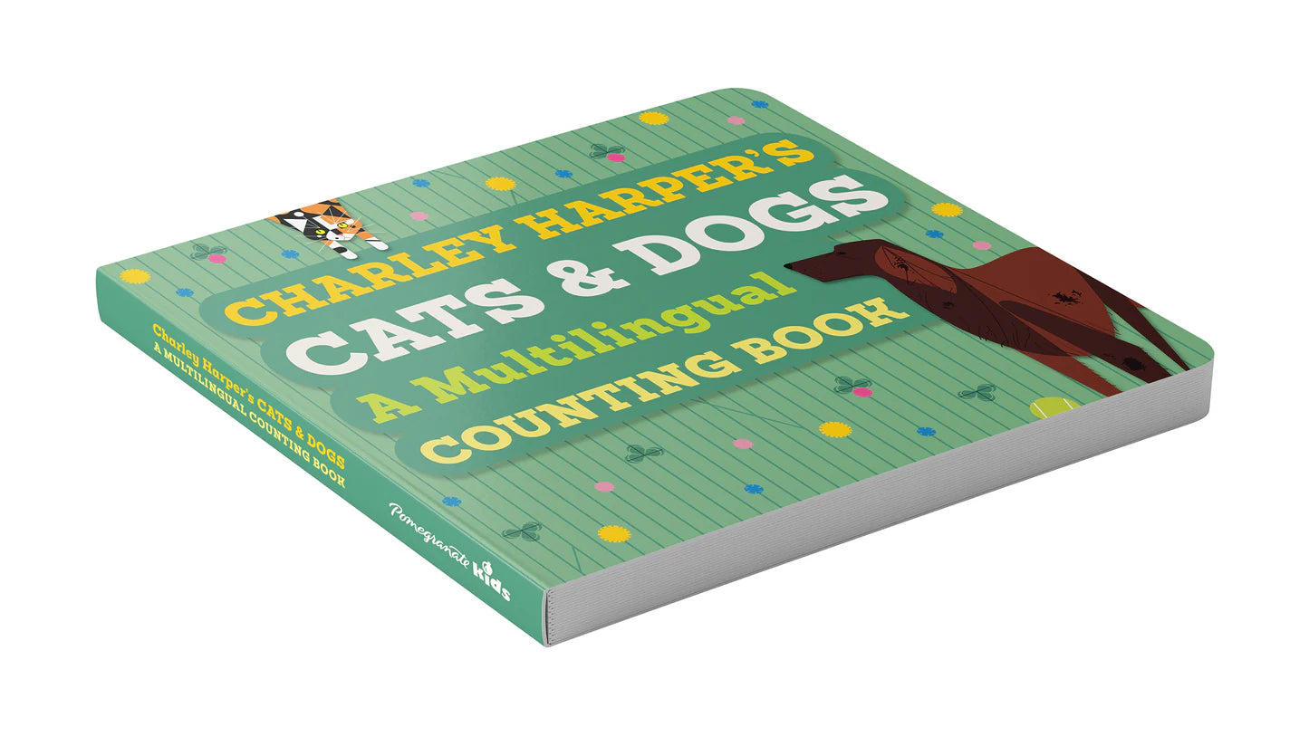Charley Harper's Cats and Dogs: Multilingual Counting Book
