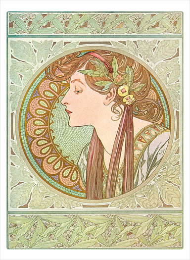 Alphonse Mucha Book of Postcards