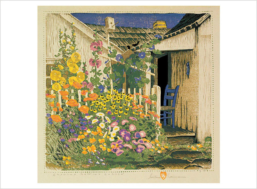The Woodblock Prints of Gustave Baumann Book of Postcards