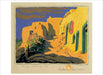 The Woodblock Prints of Gustave Baumann Book of Postcards