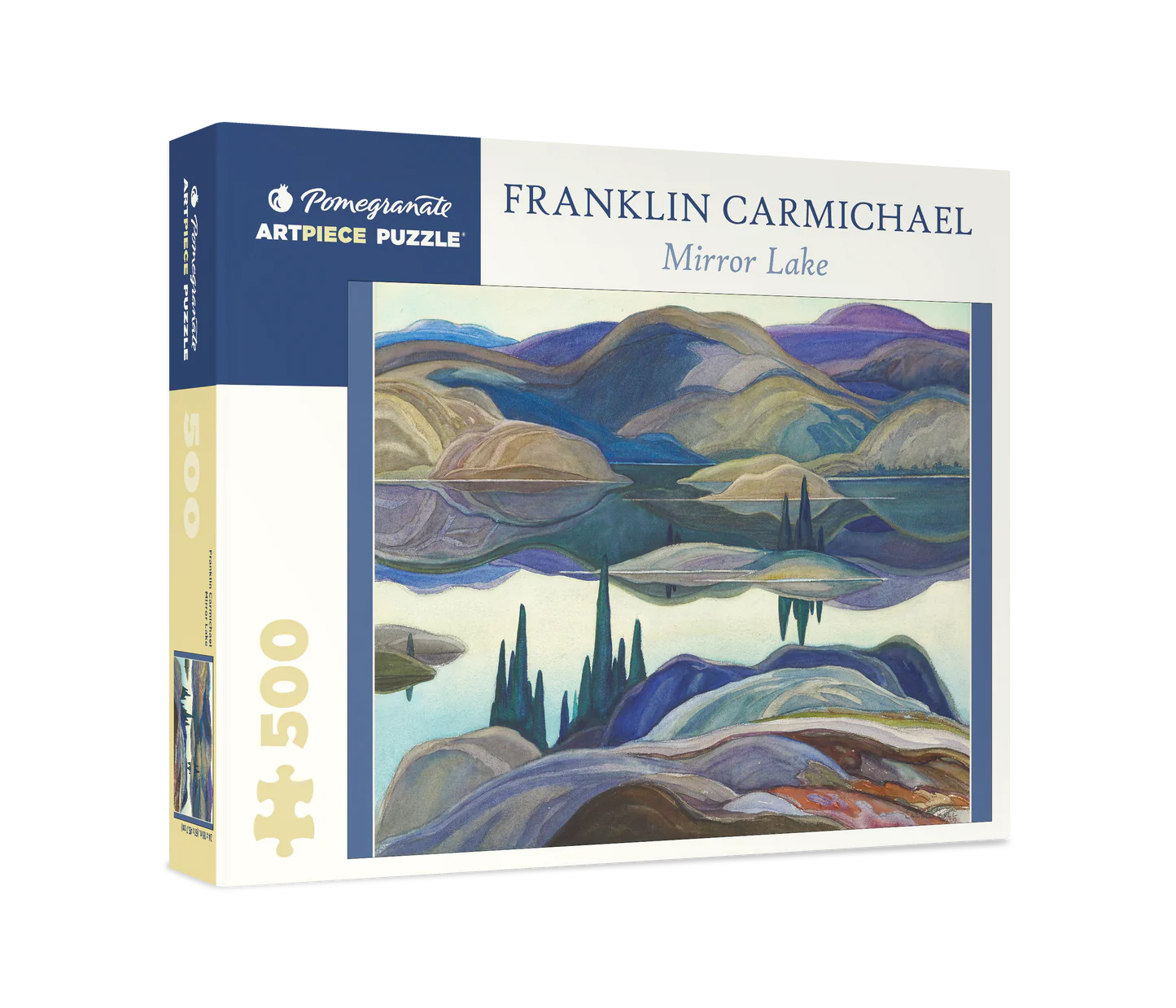 Franklin Carmichael Mirror Lake 500 Piece Puzzle