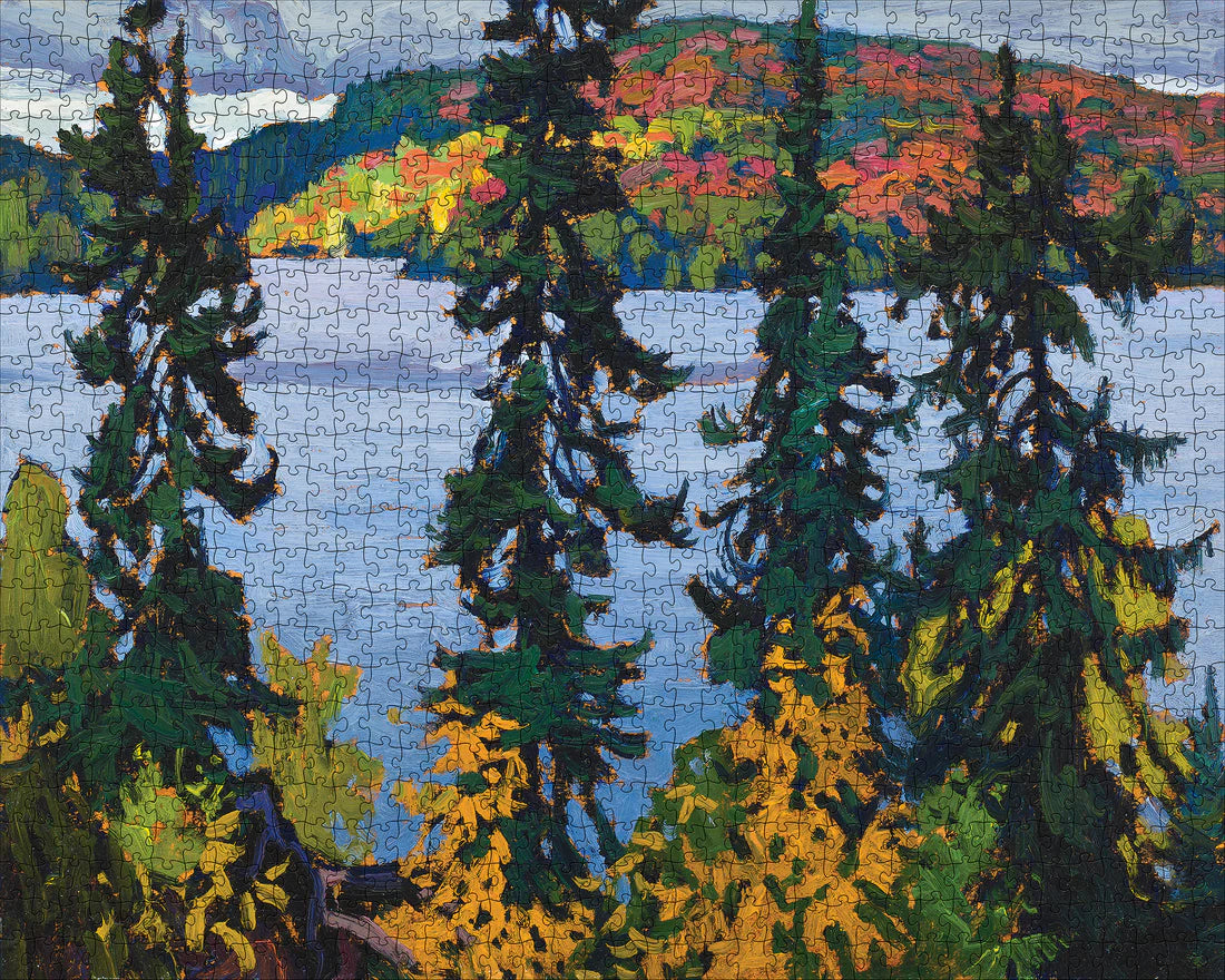 Lawren S. Harris Montreal River 1000 Piece Puzzle