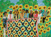 POM Faith Ringgold: Sunflower Quilting Bee at Arles 1000 Piece Jigsaw Puzzle