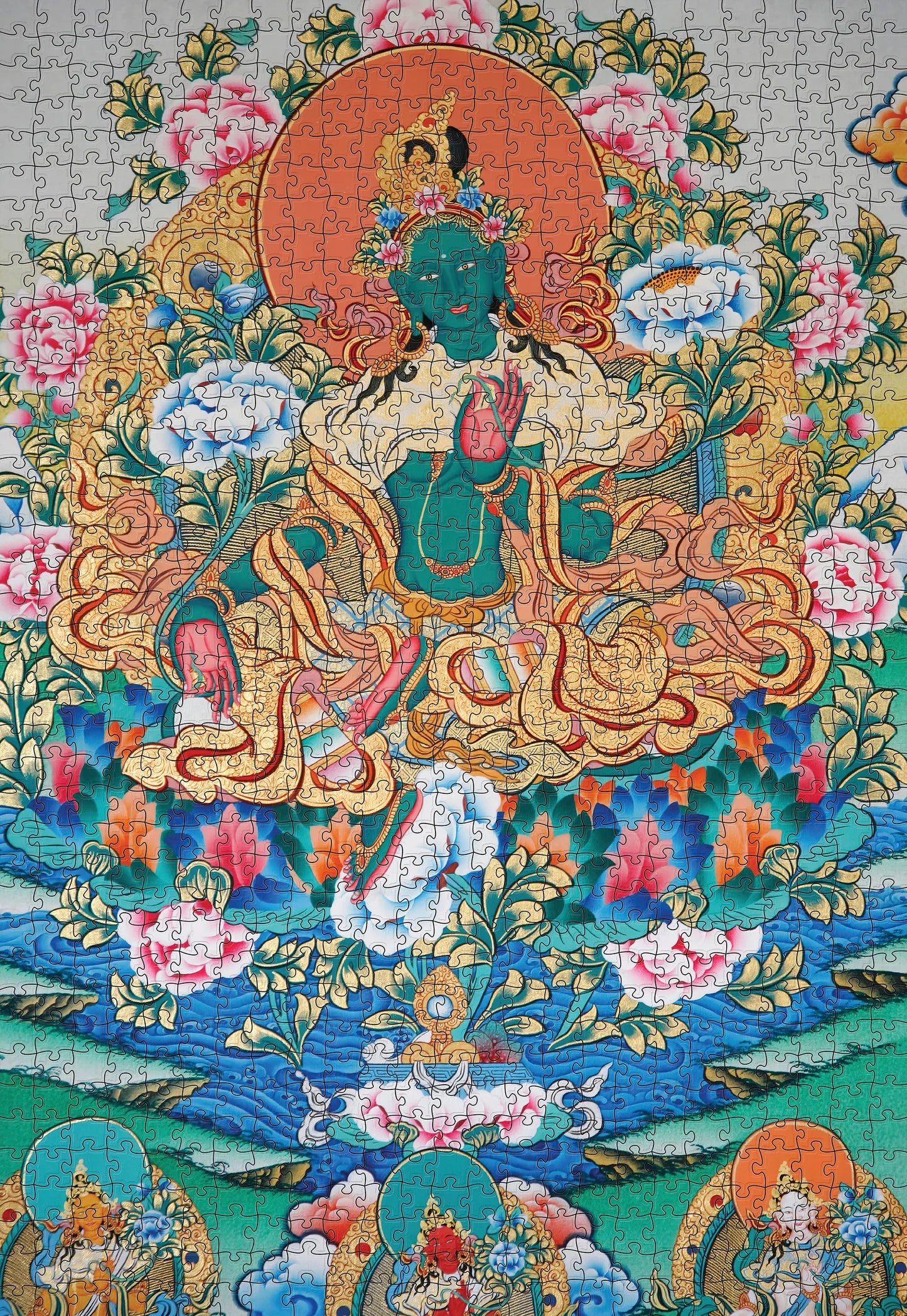Green Tara 1000 Piece Puzzle