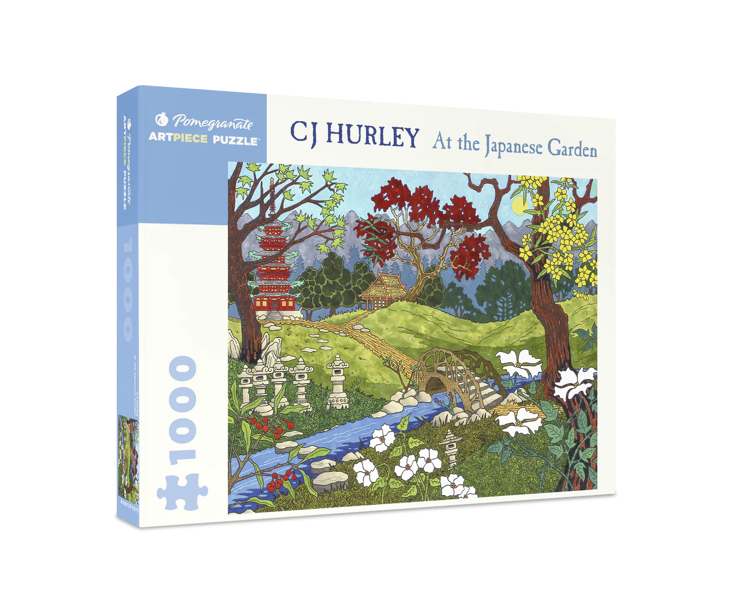 At The Japanese Garden 1000 Piece CJ Hurley Puzzle