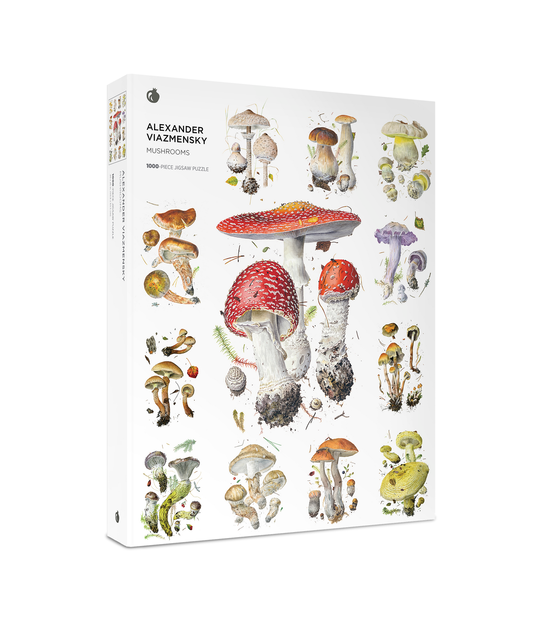 Mushrooms 1000 Piece Alexander Viazmensky Puzzle    