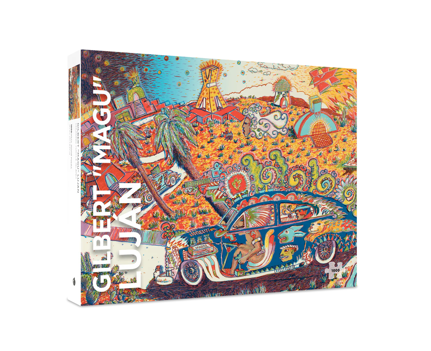 Gilbert "Magu" Luján: Cruising Turtle Island 1000 Piece Puzzle