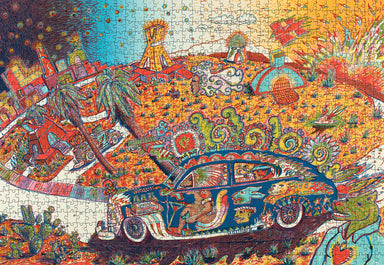 Gilbert "Magu" Luján: Cruising Turtle Island 1000 Piece Puzzle