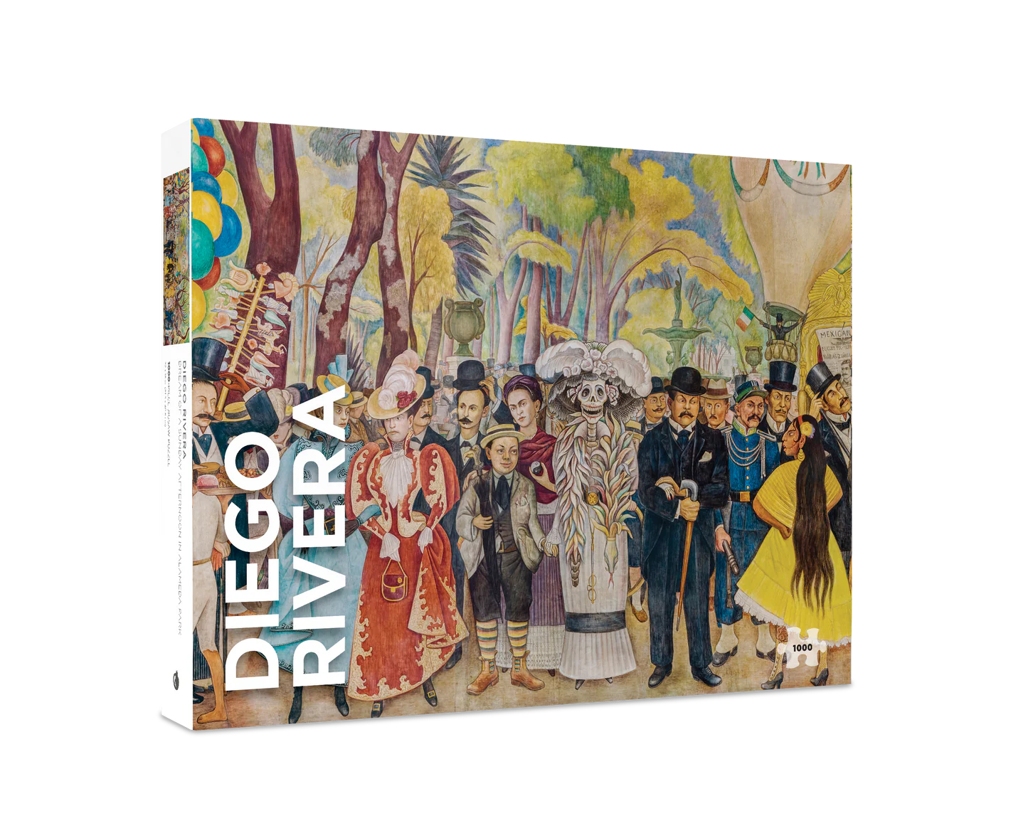 POM Diego Rivera: Dream of a Sunday Afternoon in Alameda Park 1000 Piece Jigsaw Puzzle