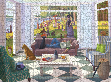 Kathryn Freeman: The Sunday Paper 1000 Piece Puzzle