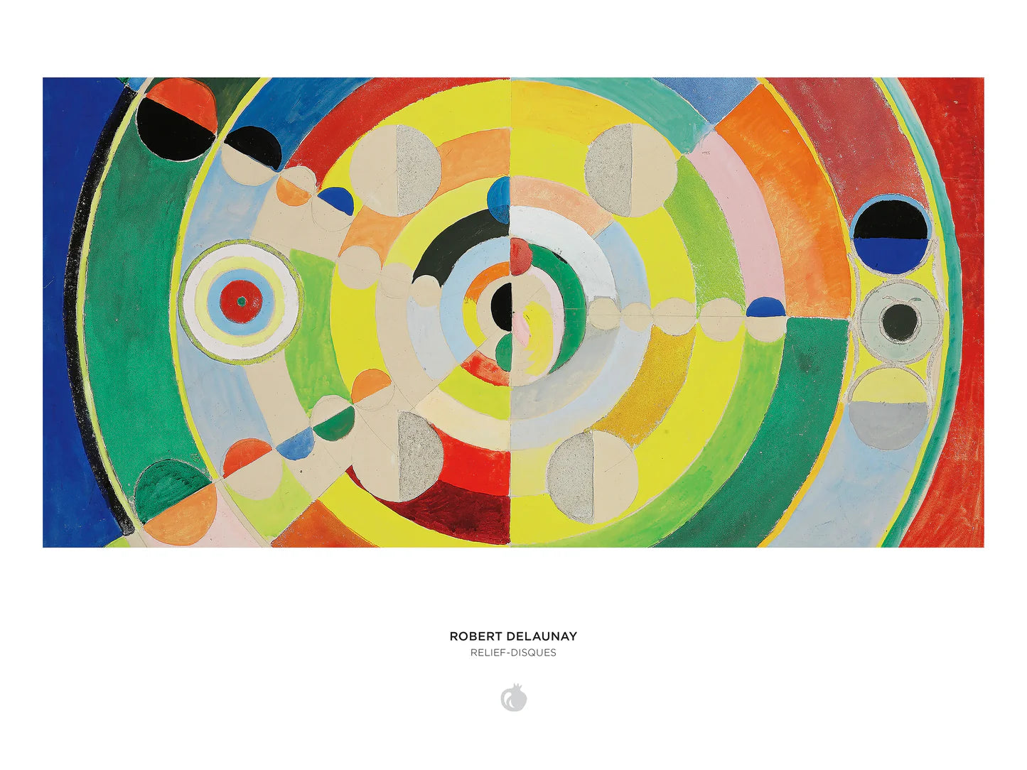 POM Robert Delaunay: Relief-disques 1000 Piece Jigsaw Puzzle