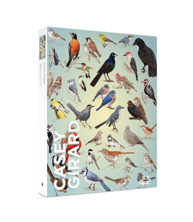 Casey Girard: Backyard Birds 1000-Piece Jigsaw Puzzle