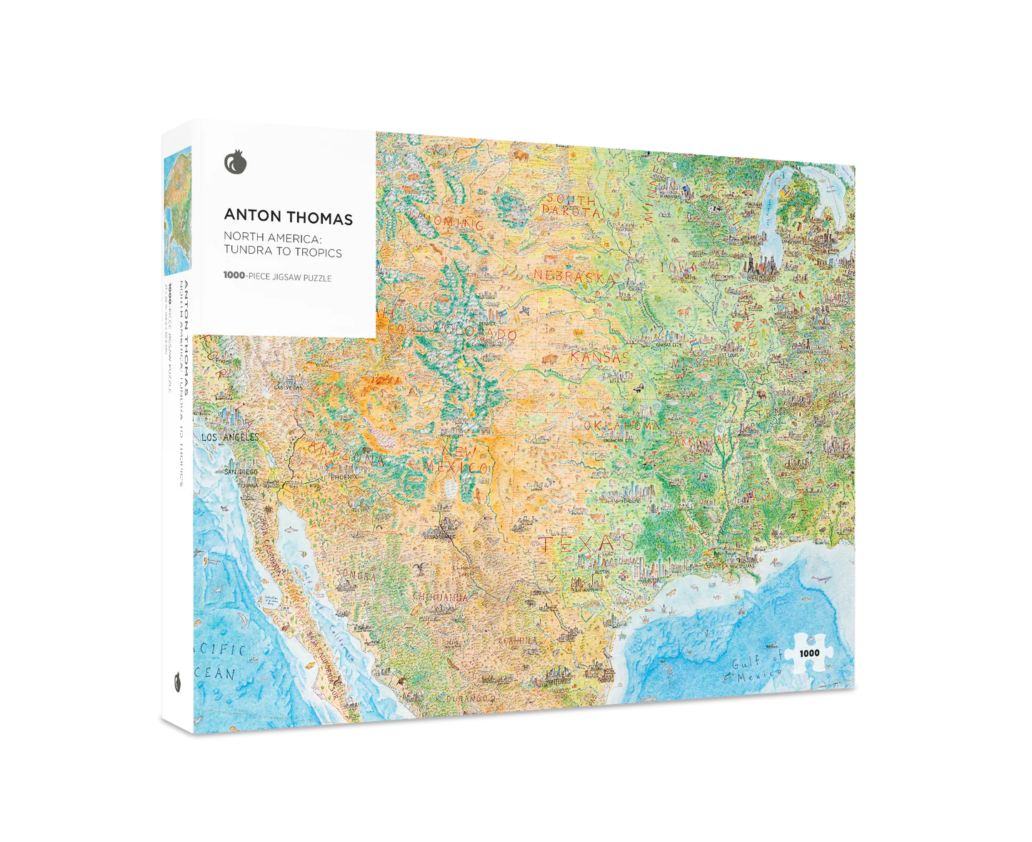 POM Anton Thomas: North America: Tundra to Tropics 1000 Piece Jigsaw Puzzle