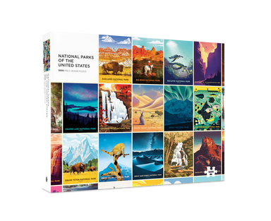 POM National Parks 1000 Piece Jigsaw Puzzle