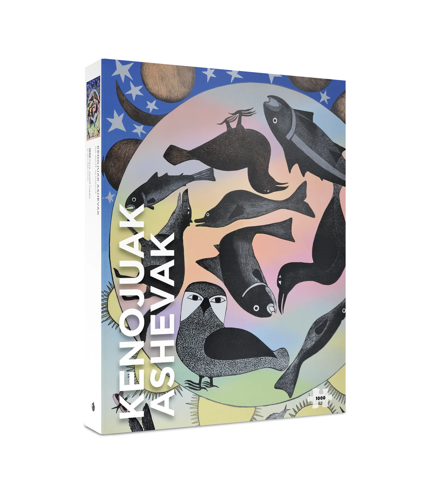 POM Kenojuak Ashevak: Siilavut, Nunavut 1000 Piece Jigsaw Puzzle