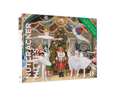 POM Carol Lew: Nutcracker Kitties 1000 Piece Jigsaw Puzzle