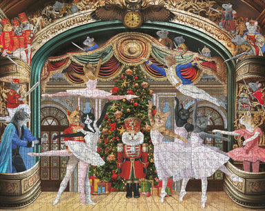POM Carol Lew: Nutcracker Kitties 1000 Piece Jigsaw Puzzle