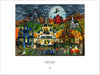 Spooky Street 1000 Piece Cheryl Bartley Puzzle