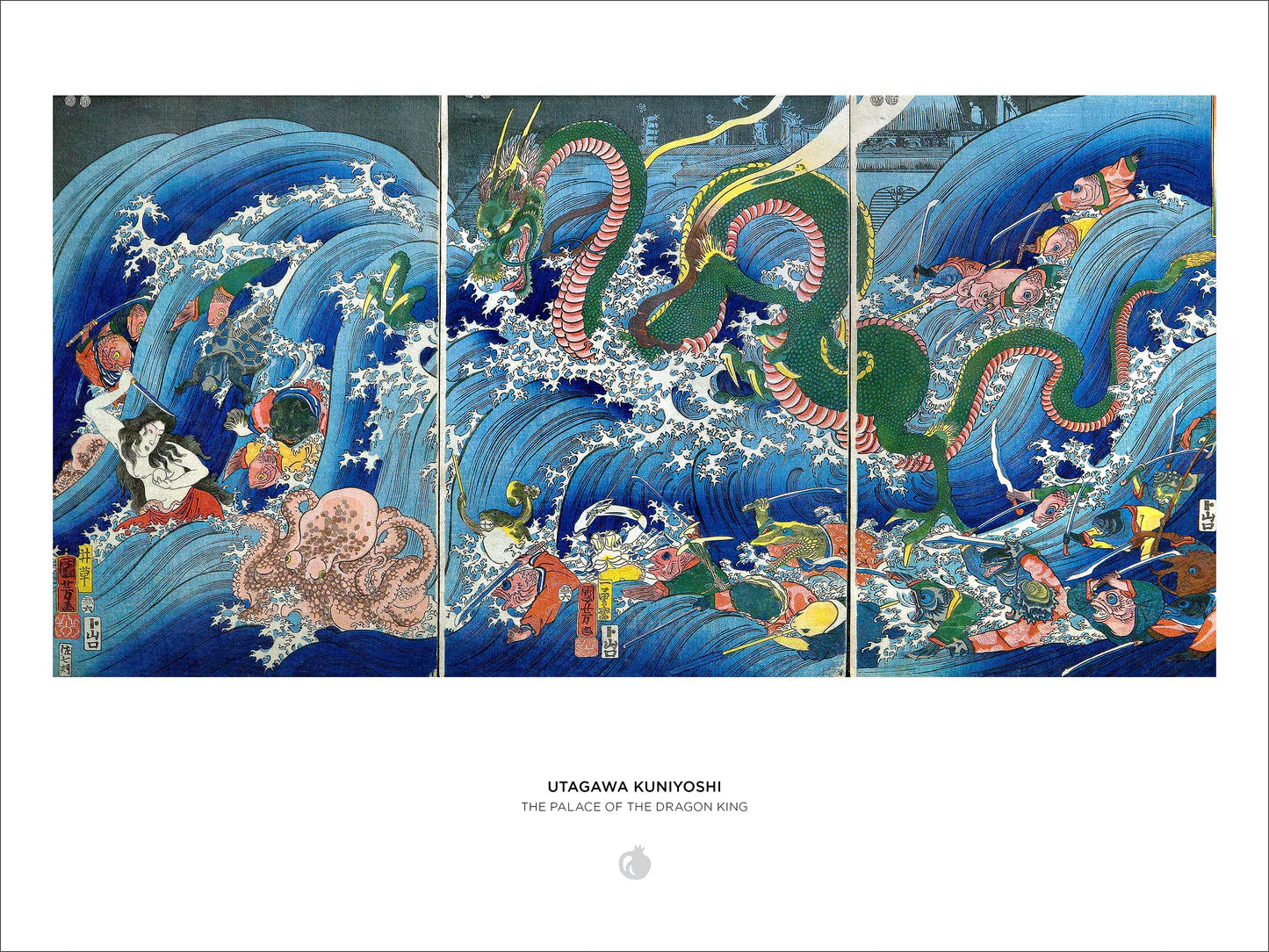 Utagawa Kuniyoshi The Palace of the Dragon King 1000 Piece Puzzle