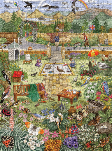 POM Gale Pitt: Alphabet Garden 1000 Piece Jigsaw Puzzle