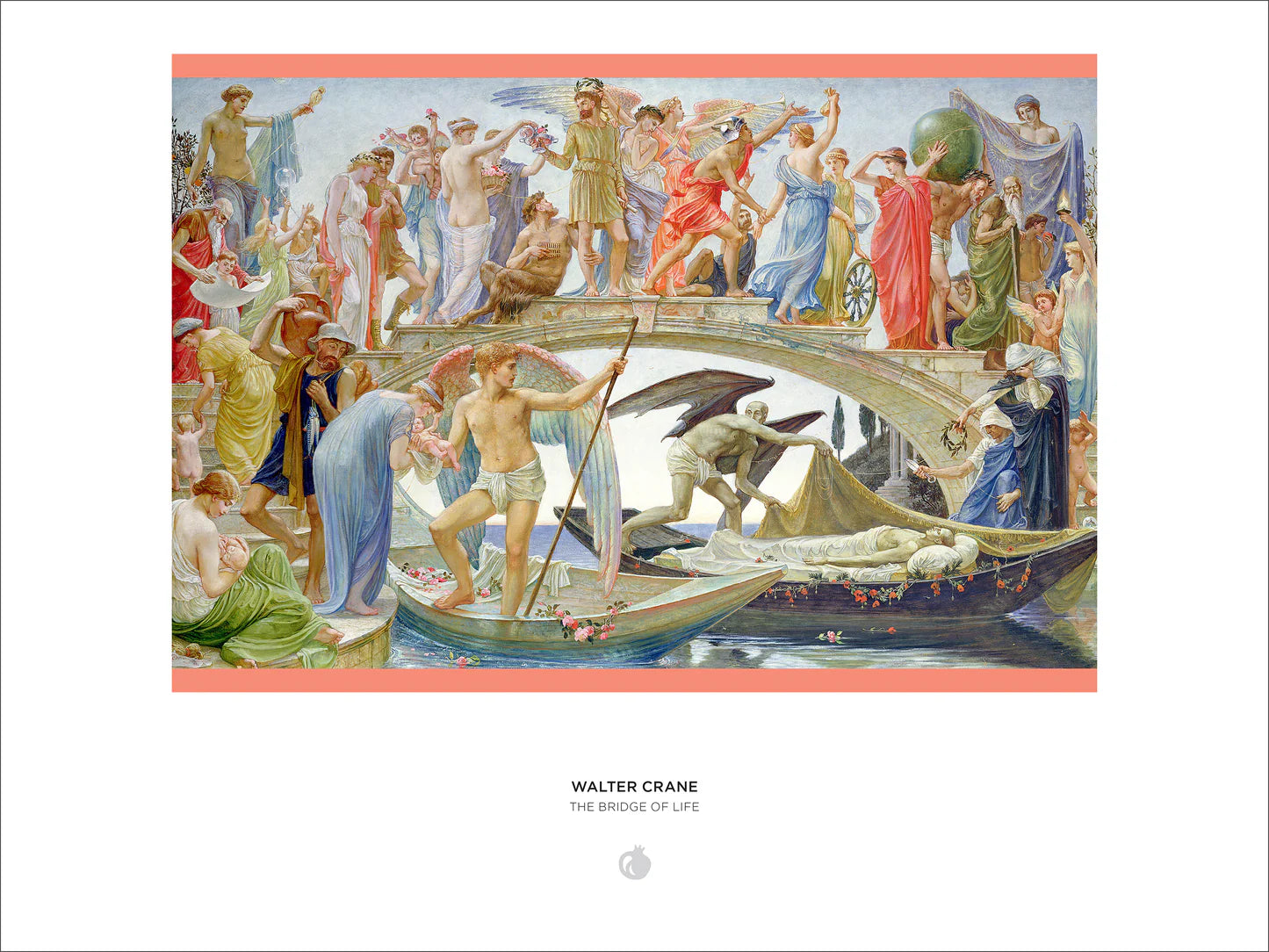 Walter Crane The Bridge of Life 1000 Piece Puzzle