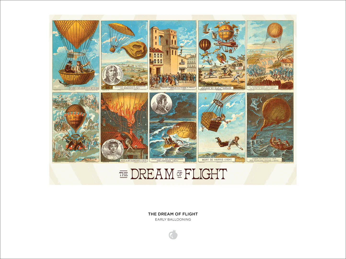 The Dream of Flight Early Ballooning 1000 Piece Puzzle