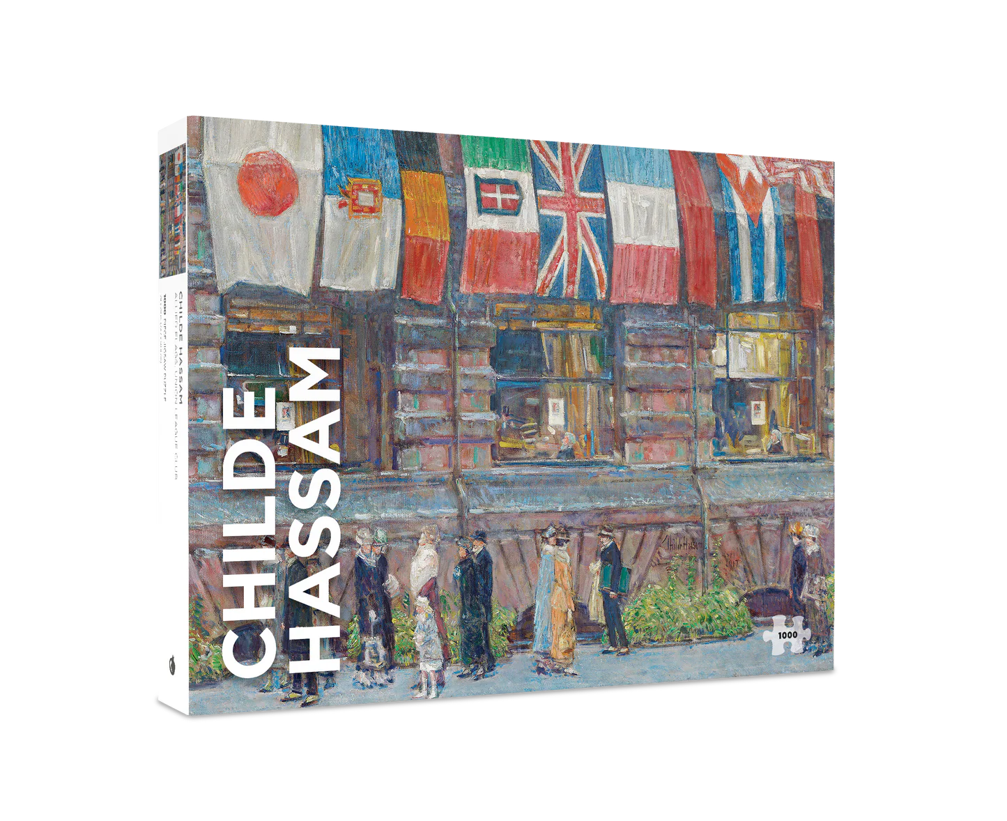 Childe Hassam Allied Flags 1000 Piece Jigsaw Puzzle