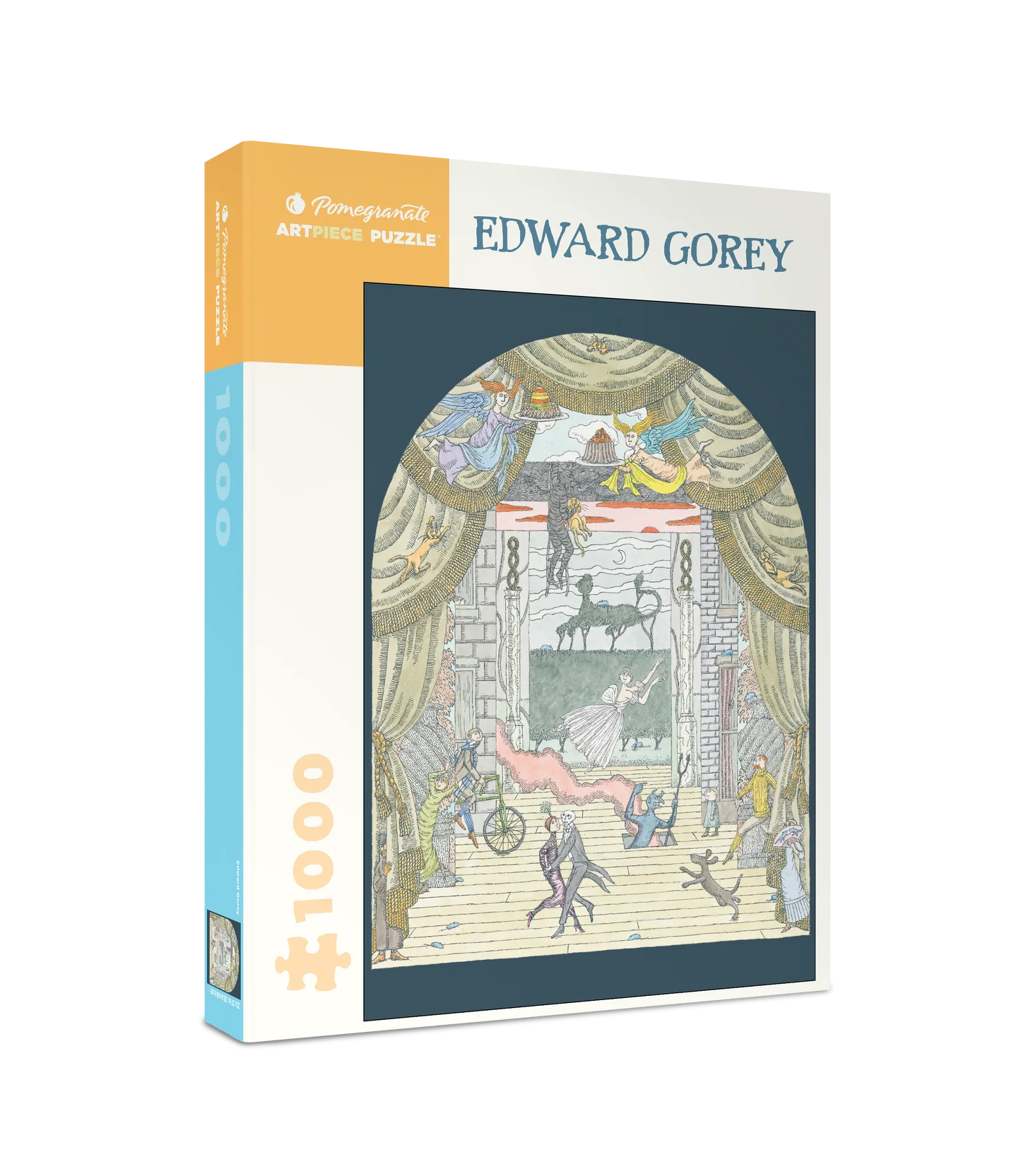 POM Edward Gorey: Theater 1000 Piece Jigsaw Puzzle