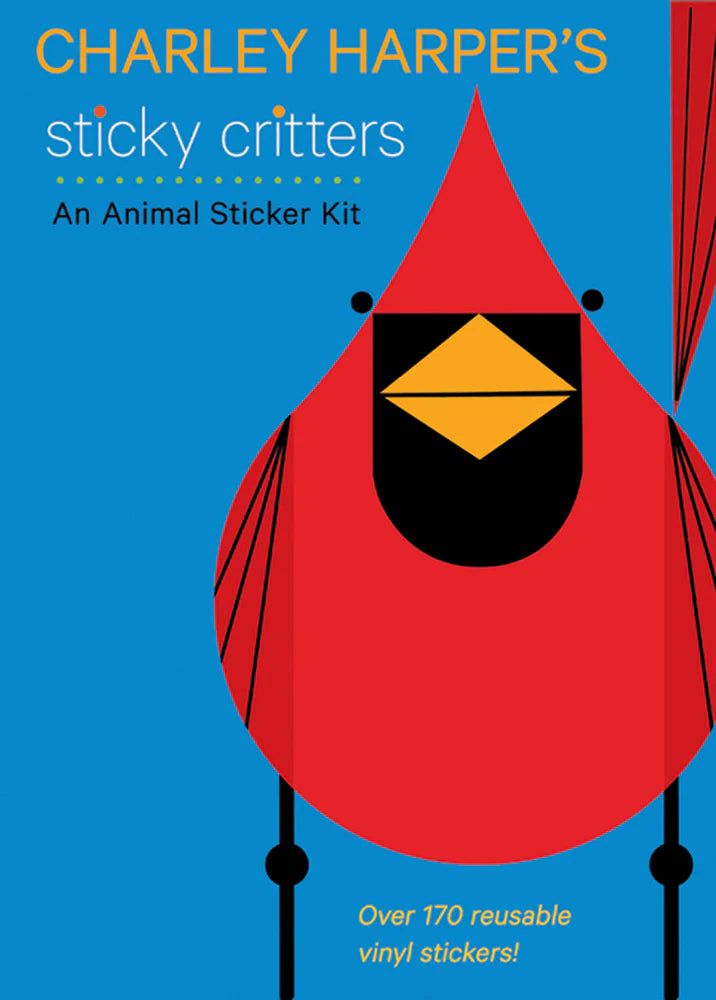 Charley Harper's Sticky Critters - An Animal Sticker Kit