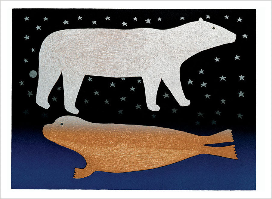 Life On The Land Inuit Art From Kinngait - Book of Postcards    